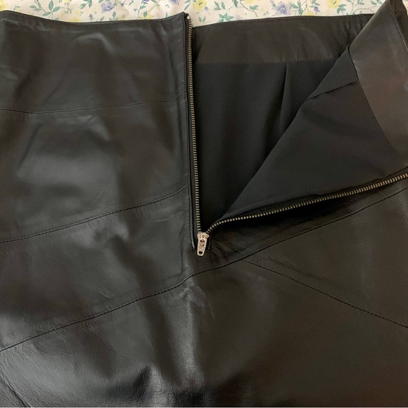 BLANK NYC LEATHER SKIRT, Authentic & Classy, PERFECT Condition, Black, Sze 30 - Picture 9 of 11